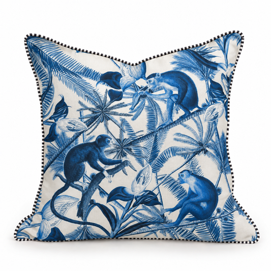 Monkey play in palms | Scatter Cushion