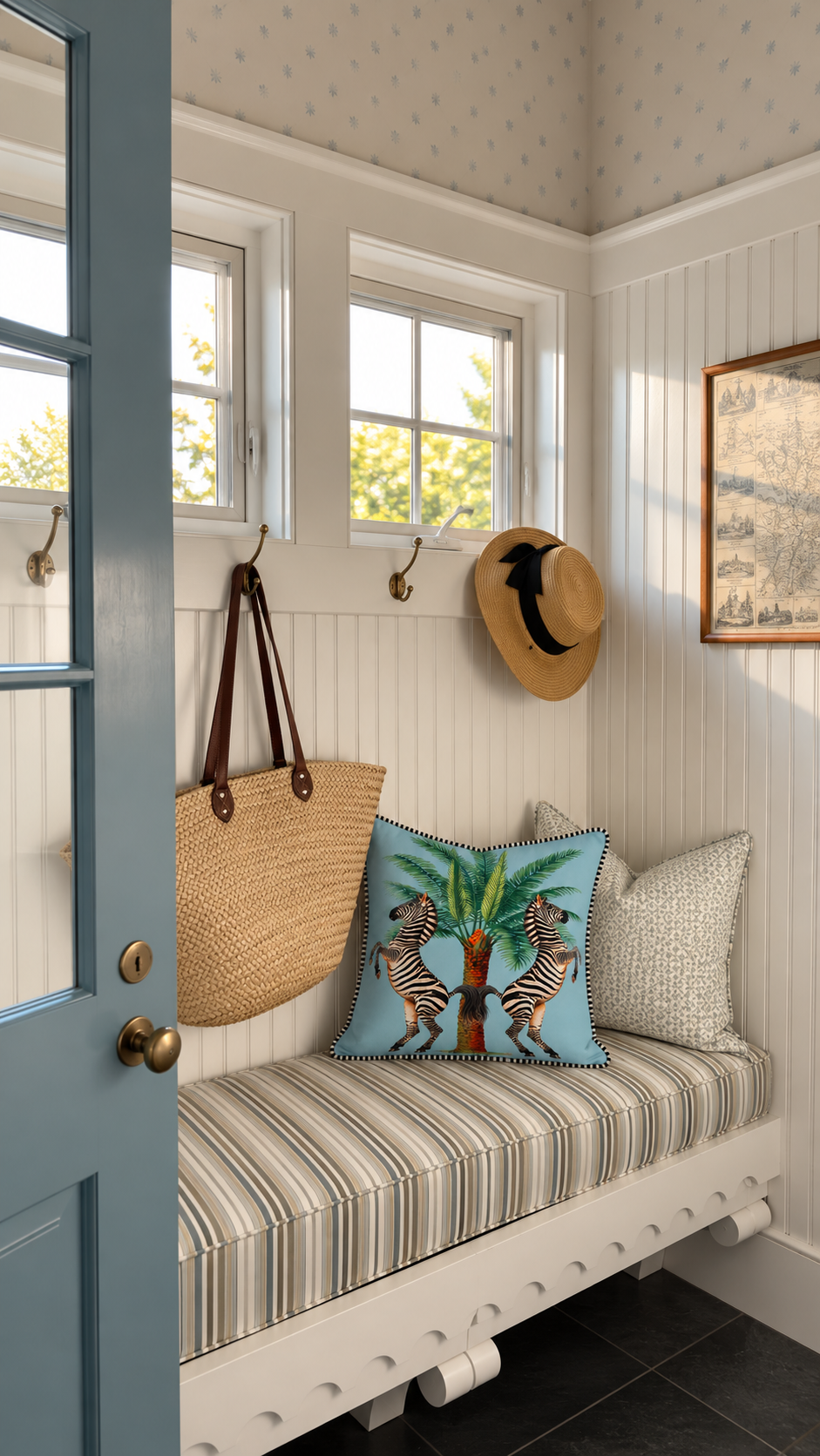 Zebra Glow | Scatter Cushion