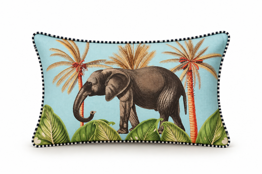African Jazz Elephant | Scatter Cushion